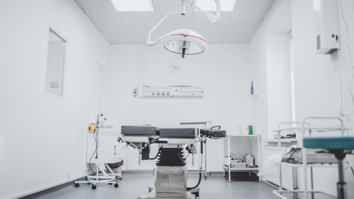 Surgery team in operation
